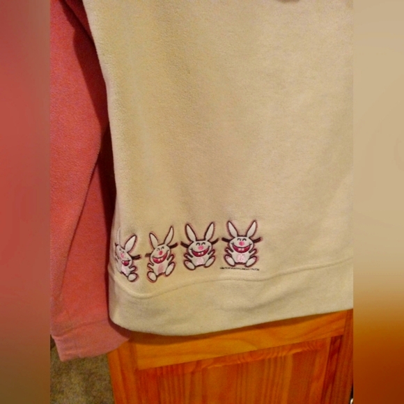 Vintage happy bunny hoodie juniors or girls size medium - Picture 2 of 3